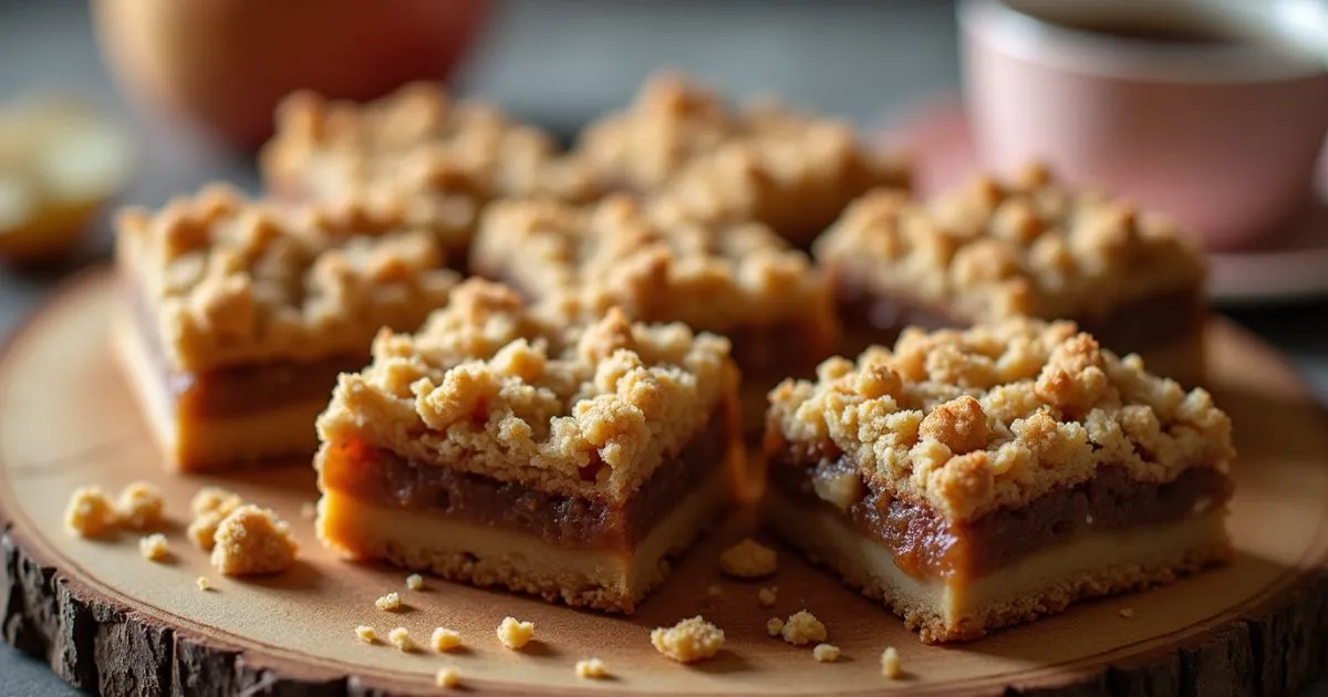 Apple Crumb Bars
