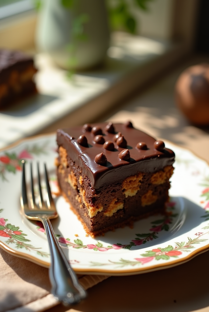 No-Bake Chocolate Biscuit Cake